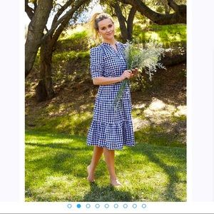 Loretta Shirt Dress in Gingham
